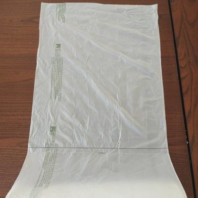 プラスチック野菜袋のロールの半透明なプラスチック農産物袋35 x 50 Cm